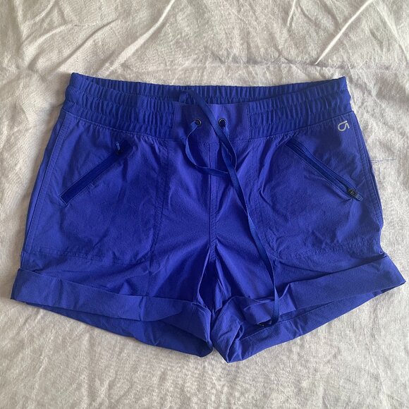GAP fit Hiking Shorts in Becca Blue Size Small - Picture 1 of 6